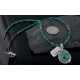 Delicate Handmade Certified Authentic Navajo .925 Sterling Silver Turquoise Native American Necklace 390650054674