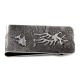Eagle .925 Sterling Silver Ray Begay Certified Authentic Handmade Navajo Native American Money Clip  13194-7