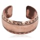 Hammered Handmade Navajo Certified Authentic Pure Copper Native American Bracelet 12955-7 Hammered Handmade Navajo Certified Authentic Pure Copper Native American Bracelet 12955-7