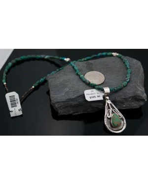 Handmade Certified Authentic Navajo .925 Sterling Silver Turquoise Native American Necklace & Pendant 390614969450 Handmade Certified Authentic Navajo .925 Sterling Silver Turquoise Native American Necklace & Pendant 390614969450