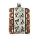 Handmade Bear Paw Certified Authentic Navajo Pure .925 Sterling Silver and Copper Native American Pendant 94003-1 Handmade Bear Paw Certified Authentic Navajo Pure .925 Sterling Silver and Copper Native American Pendant 94003-1