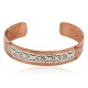 Handmade Certified Authentic Bear Navajo Pure .925 Sterling Silver and Copper Native American Bracelet 12762-21 Handmade Certified Authentic Bear Navajo Pure .925 Sterling Silver and Copper Native American Bracelet 12762-21