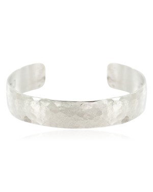 Handmade Hammered Navajo Nickel Bracelet NB151230231451