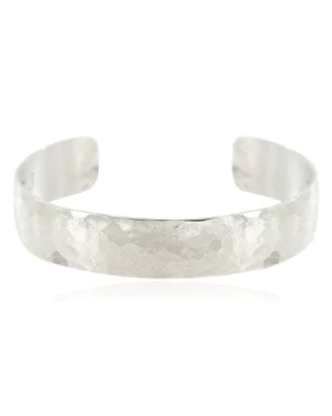 Handmade Hammered Navajo Nickel Bracelet NB151230231451 Handmade Hammered Navajo Nickel Bracelet NB151230231451