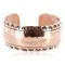 Handmade Certified Authentic Hammered Navajo Pure Copper Native American Bracelet 12941