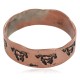 Handmade Certified Authentic Horse Navajo Native American Pure Copper Ring 17091-15 Handmade Certified Authentic Horse Navajo Native American Pure Copper Ring 17091-15