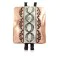 Handmade Certified Authentic Leather Navajo Pure Copper and Nickel Native American Bolo Tie 24489-4