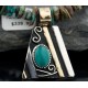 Handmade Certified Authentic Navajo .925 Sterling Silver 12kt Gold Filled Natural Turquoise Native American Necklace 370805366232