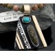 Handmade Certified Authentic Navajo .925 Sterling Silver 12kt Gold Filled Turquoise and Jasper Native American Necklace 390582579732