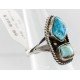 HANDMADE Certified Authentic Navajo .925 Sterling Silver and Creeple Creek Turquoise Native American Ring 371106414413 HANDMADE Certified Authentic Navajo .925 Sterling Silver and Creeple Creek Turquoise Native American Ring 371106414413