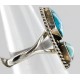 HANDMADE Certified Authentic Navajo .925 Sterling Silver and Creeple Creek Turquoise Native American Ring 371106414413 HANDMADE Certified Authentic Navajo .925 Sterling Silver and Creeple Creek Turquoise Native American Ring 371106414413