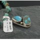 Handmade Certified Authentic Navajo .925 Sterling Silver and Turquoise Native American Necklace 370955513525