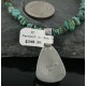 Handmade Certified Authentic Navajo .925 Sterling Silver and Turquoise Native American Necklace 370955513525