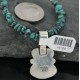 Handmade Certified Authentic Navajo .925 Sterling Silver and Turquoise Native American Necklace 370964181461