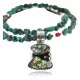 Handmade Certified Authentic Navajo .925 Sterling Silver and Turquoise Native American Necklace 370996088454