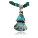 Handmade Certified Authentic Navajo .925 Sterling Silver and Turquoise Native American Necklace 371013528686 Handmade Certified Authentic Navajo .925 Sterling Silver and Turquoise Native American Necklace 371013528686