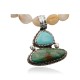 Handmade Certified Authentic Navajo .925 Sterling Silver and Turquoise Native American Necklace 390642578647
