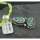 Handmade Certified Authentic Navajo .925 Sterling Silver and Turquoise Native American Necklace 390689839499