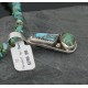 Handmade Certified Authentic Navajo .925 Sterling Silver and Turquoise Native American Necklace 390716818339