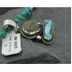 Handmade Certified Authentic Navajo .925 Sterling Silver and Turquoise Native American Necklace 390735954626