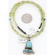 Handmade Certified Authentic Navajo .925 Sterling Silver and Turquoise Native American Necklace 390794111334