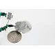 Handmade Certified Authentic Navajo .925 Sterling Silver and Turquoise Native American Necklace 390836707320