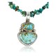 Handmade Certified Authentic Navajo .925 Sterling Silver and Turquoise Native American Necklace 390836707320