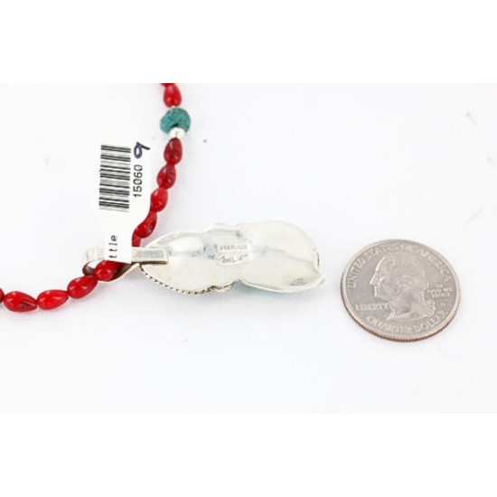 Handmade Certified Authentic Navajo .925 Sterling Silver and Turquoise Native American Necklace & Pendant 371026813804 Handmade Certified Authentic Navajo .925 Sterling Silver and Turquoise Native American Necklace & Pendant 371026813804