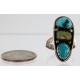 Handmade Certified Authentic Navajo .925 Sterling Silver and Turquoise Native American Ring  371068385932