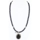 Handmade Certified Authentic Navajo .925 Sterling Silver BLACK ONYX and Turquoise Native American Necklace 371014426959 Handmade Certified Authentic Navajo .925 Sterling Silver BLACK ONYX and Turquoise Native American Necklace 371014426959