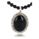 Handmade Certified Authentic Navajo .925 Sterling Silver BLACK ONYX and Turquoise Native American Necklace 371014426959 Handmade Certified Authentic Navajo .925 Sterling Silver BLACK ONYX and Turquoise Native American Necklace 371014426959