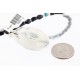 Handmade Certified Authentic Navajo .925 Sterling Silver BLACK ONYX and Turquoise Native American Necklace 390781329259
