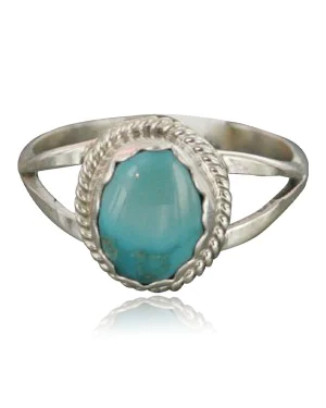 Handmade Certified Authentic Navajo .925 Sterling Silver BLUE Mountain Turquoise Native American Ring 390750341064 Handmade Certified Authentic Navajo .925 Sterling Silver BLUE Mountain Turquoise Native American Ring 390750341064