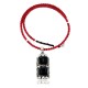 Handmade Certified Authentic Navajo .925 Sterling Silver DOUBLE BLACK ONYX and CORAL Native American Necklace & Pendant 390794259786 Handmade Certified Authentic Navajo .925 Sterling Silver DOUBLE BLACK ONYX and CORAL Native American Necklace & Pendant 390794259786