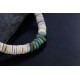Handmade Certified Authentic Navajo .925 Sterling Silver Graduated Melon Shell and Turquoise Native American Necklace 370980665640 Handmade Certified Authentic Navajo .925 Sterling Silver Graduated Melon Shell and Turquoise Native American Necklace 370980665640
