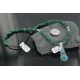 Handmade Certified Authentic Navajo .925 Sterling Silver LONE MOUNTAIN and Turquoise Native American Necklace 370908759240