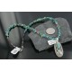 Handmade Certified Authentic Navajo .925 Sterling Silver Natural Abalone and Turquoise Native American Necklace 390663230037 Handmade Certified Authentic Navajo .925 Sterling Silver Natural Abalone and Turquoise Native American Necklace 390663230037