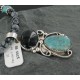 Handmade Certified Authentic Navajo .925 Sterling Silver Natural Black Onyx and Turquoise Native American Necklace & Pendant 370929282361