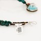 Handmade Certified Authentic Navajo .925 Sterling Silver Natural Coral and Turquoise Native American Necklace 390737860945