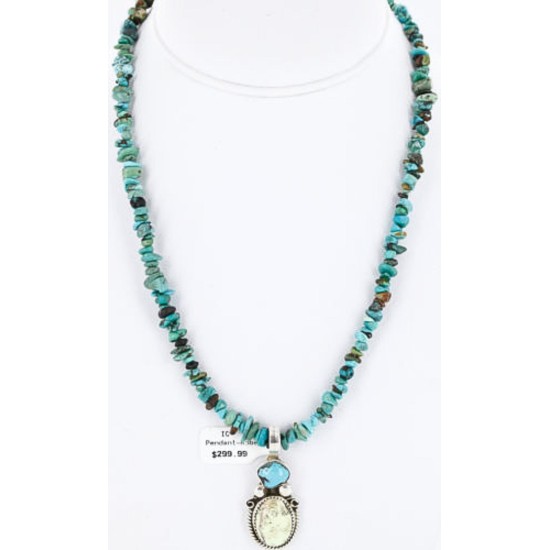 Handmade Certified Authentic Navajo .925 Sterling Silver Natural GASPEITE and Turquoise Native American Necklace 390794135592 Handmade Certified Authentic Navajo .925 Sterling Silver Natural GASPEITE and Turquoise Native American Necklace 390794135592