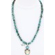 Handmade Certified Authentic Navajo .925 Sterling Silver Natural GASPEITE and Turquoise Native American Necklace 390794135592 Handmade Certified Authentic Navajo .925 Sterling Silver Natural GASPEITE and Turquoise Native American Necklace 390794135592
