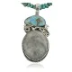 Handmade Certified Authentic Navajo .925 Sterling Silver Natural Jasper and Turquoise Native American Necklace 370928368100 Handmade Certified Authentic Navajo .925 Sterling Silver Natural Jasper and Turquoise Native American Necklace 370928368100