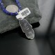 Handmade Certified Authentic Navajo .925 Sterling Silver Natural Lapis and Turquoise Native American Necklace 370907393156