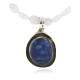 Handmade Certified Authentic Navajo .925 Sterling Silver Natural Lapis and Turquoise Native American Necklace 371020887247