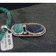 Handmade Certified Authentic Navajo .925 Sterling Silver Natural LAPIS and Turquoise Native American Necklace 390652383922