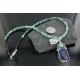 Handmade Certified Authentic Navajo .925 Sterling Silver Natural Lapis and Turquoise Native American Necklace 390677878198 Handmade Certified Authentic Navajo .925 Sterling Silver Natural Lapis and Turquoise Native American Necklace 390677878198