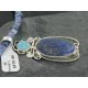 Handmade Certified Authentic Navajo .925 Sterling Silver Natural Lapis and Turquoise Native American Necklace 390679797429 Handmade Certified Authentic Navajo .925 Sterling Silver Natural Lapis and Turquoise Native American Necklace 390679797429