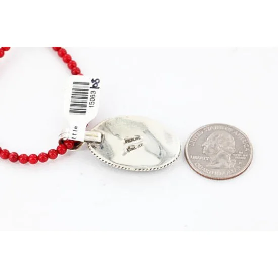 Handmade Certified Authentic Navajo .925 Sterling Silver Natural LAPIS and Turquoise Native American Necklace 390792513005 Handmade Certified Authentic Navajo .925 Sterling Silver Natural LAPIS and Turquoise Native American Necklace 390792513005