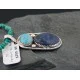 Handmade Certified Authentic Navajo .925 Sterling Silver Natural LAPIS and Turquoise Native American Necklace & Pendant 370881781300 Handmade Certified Authentic Navajo .925 Sterling Silver Natural LAPIS and Turquoise Native American Necklace & Pendant 370881781300
