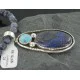 Handmade Certified Authentic Navajo .925 Sterling Silver Natural Lapis and Turquoise Native American Necklace & Pendant 390679478582 Handmade Certified Authentic Navajo .925 Sterling Silver Natural Lapis and Turquoise Native American Necklace & Pendant 390679478582